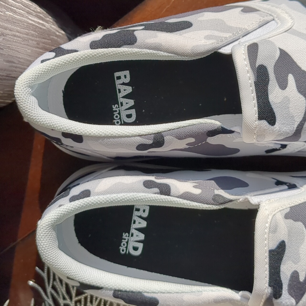 Raad Shop Mens Slip On Shoes Camo - Picture 2 of 6
